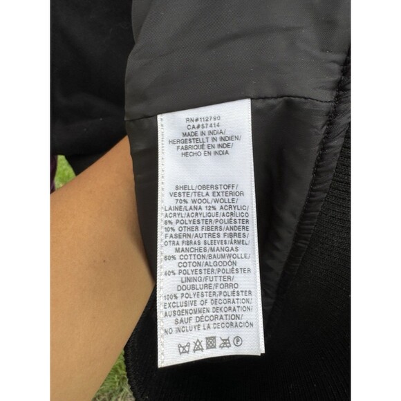 Y2K Women’s True Religion Classic Horseshoe Varsity Jacket Size L $329 Oldstock - Picture 3 of 7